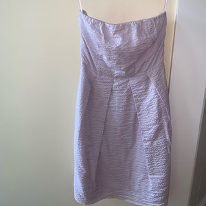 J. Crew women’s strapless mini dress (lavender)